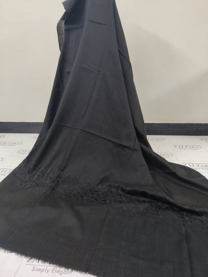 Black Anchor Pashmina 3pc