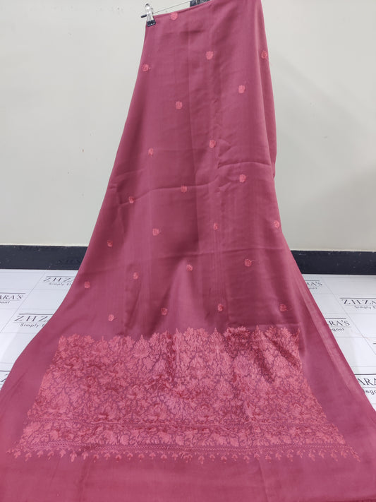 Tea Pink Anchor Pashmina 3pc