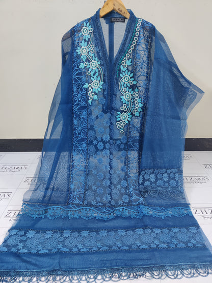 Peacock Blue Mehru 2pc