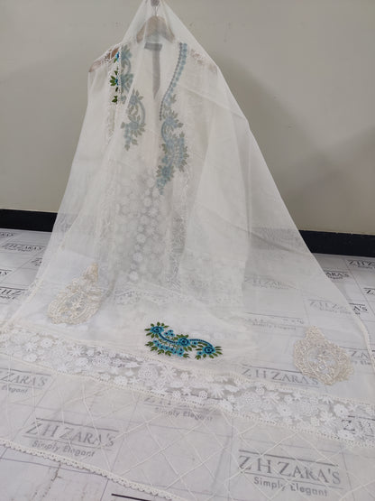 White Mehru 2pc