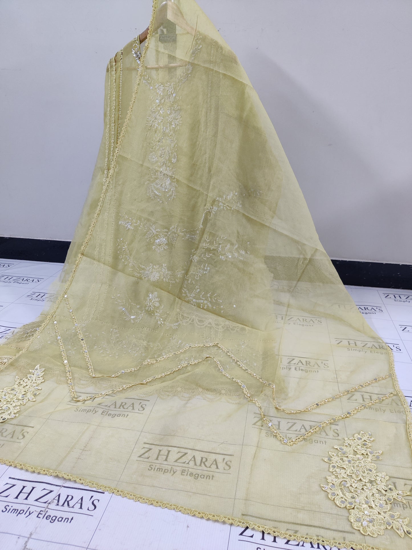 Dhani Lime Zeenat 2pc