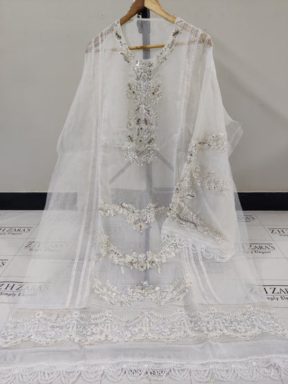 White Zeenat 2pc