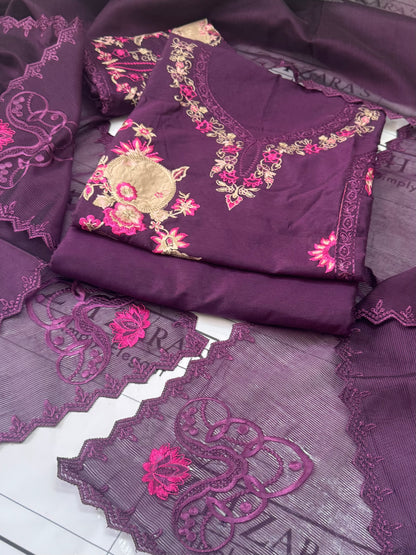 Plum Purple Elara 3pc