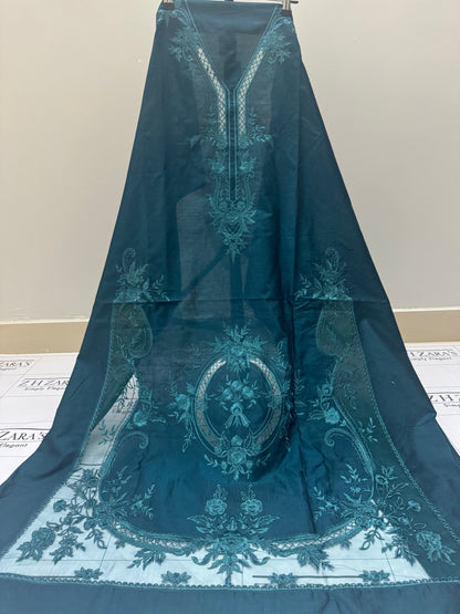 Peacock Blue Aarzoo 3pc