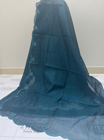 Peacock Blue Aarzoo 3pc