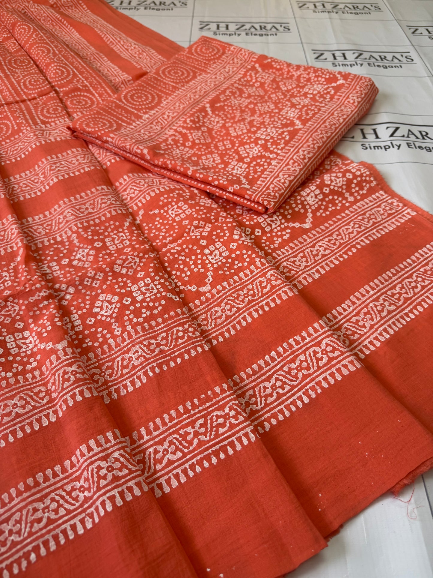 Peachy Orange Liana 2pc