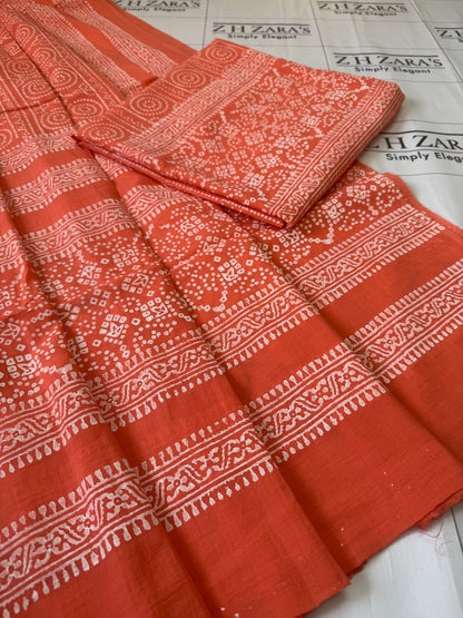 Peachy Orange Liana 2pc
