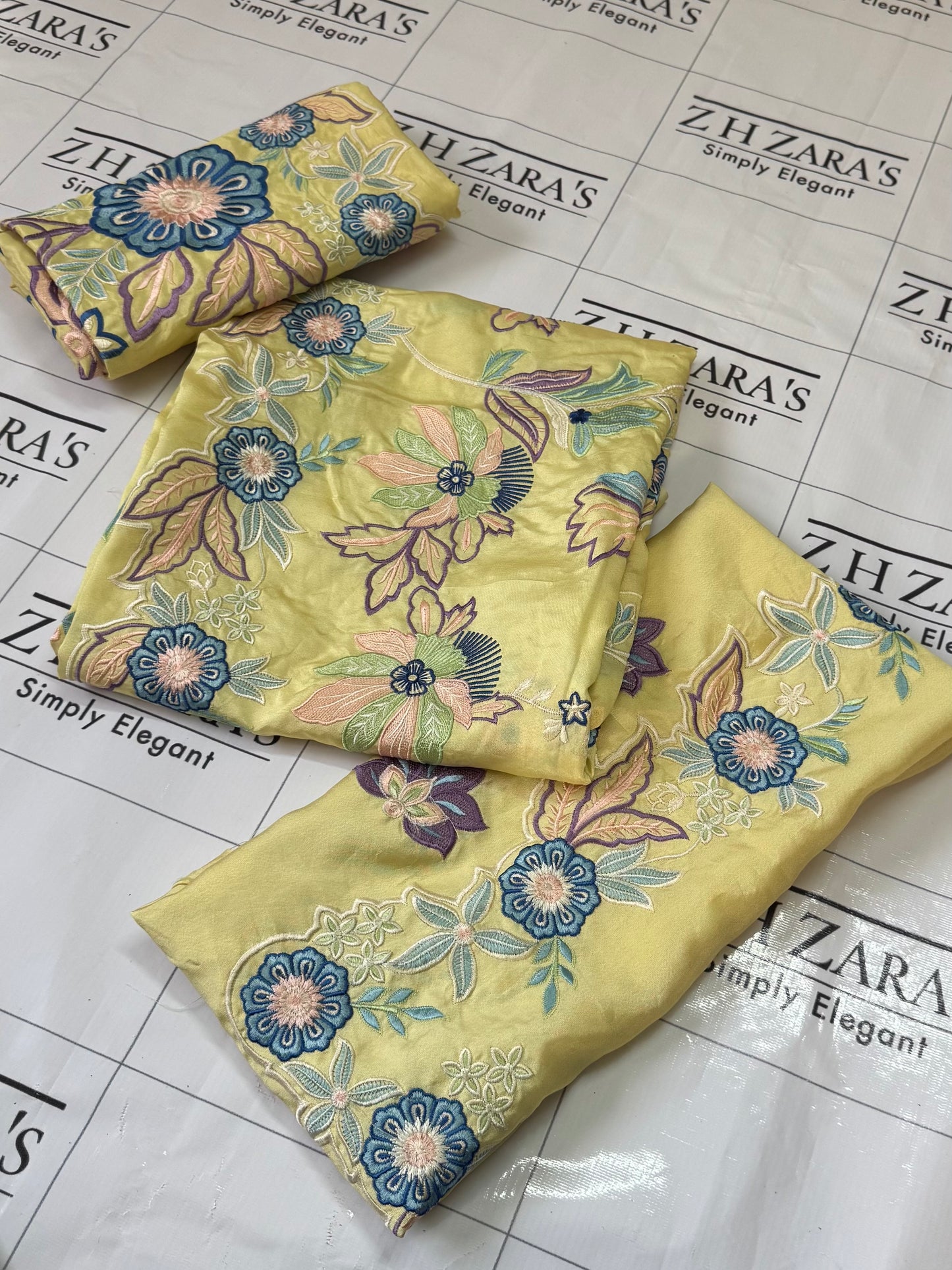 Butter Yellow Royal Kaftan Shirt