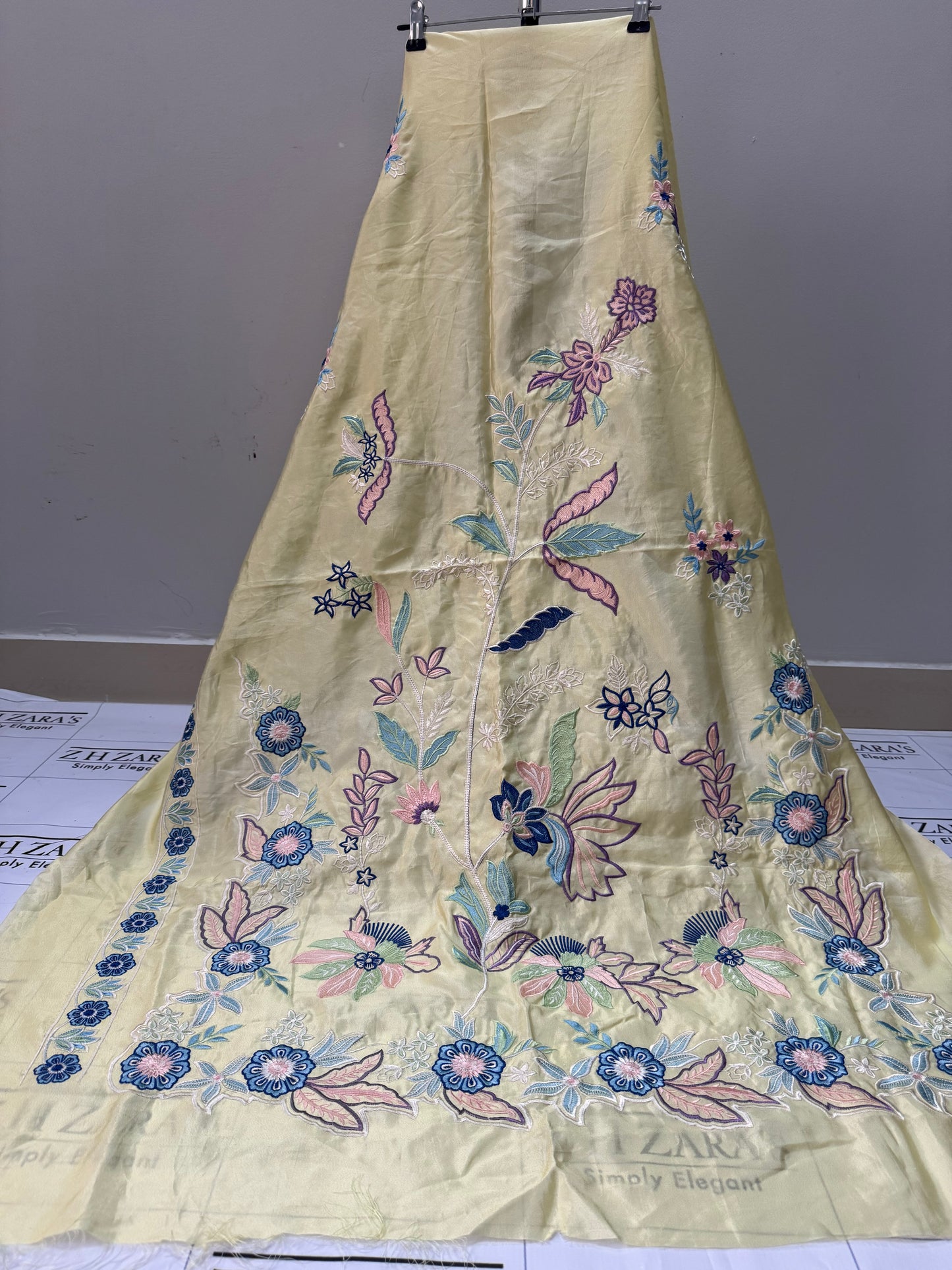 Butter Yellow Royal Kaftan Shirt