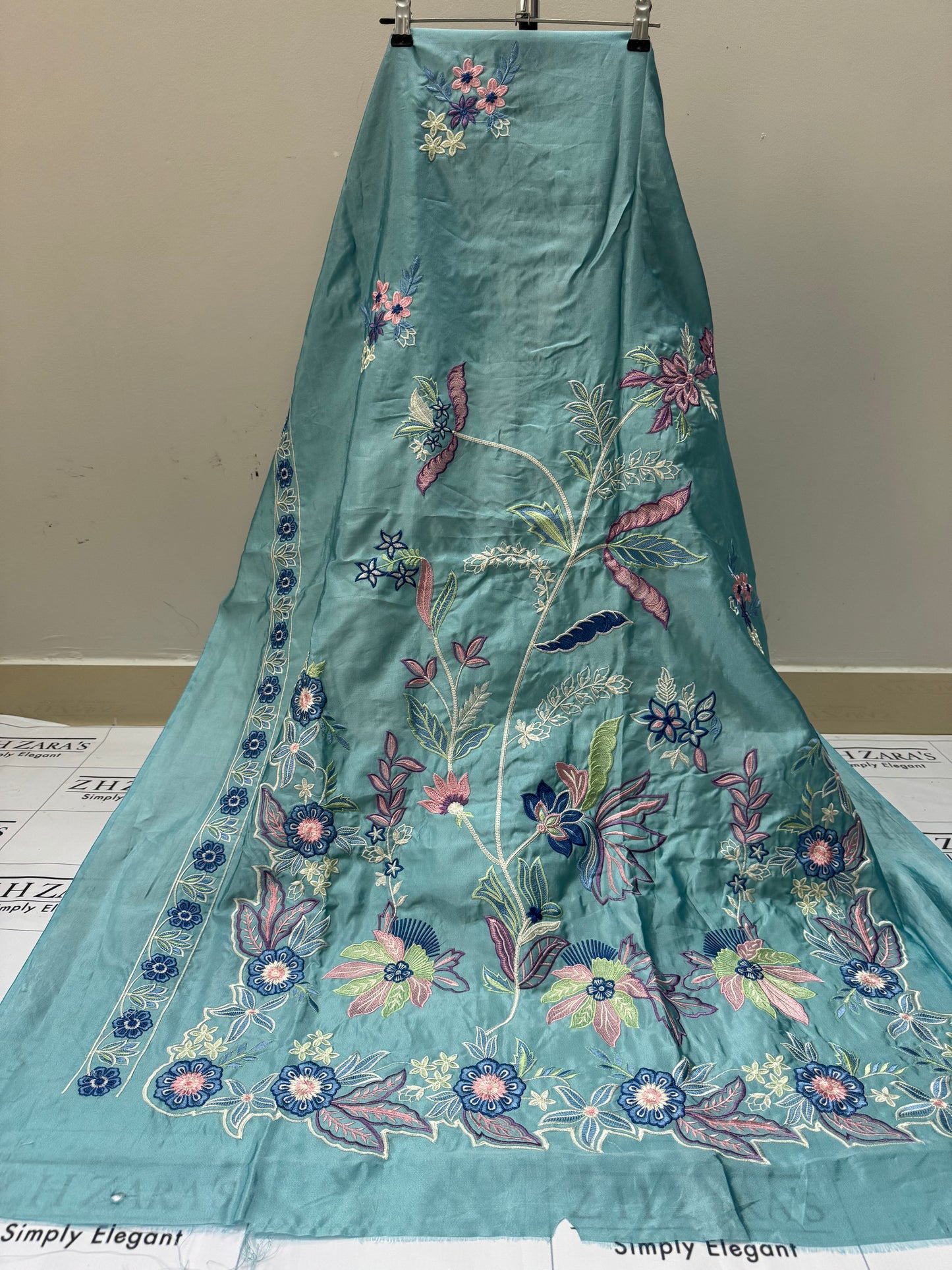 Aqua Royal Kaftan Shirt