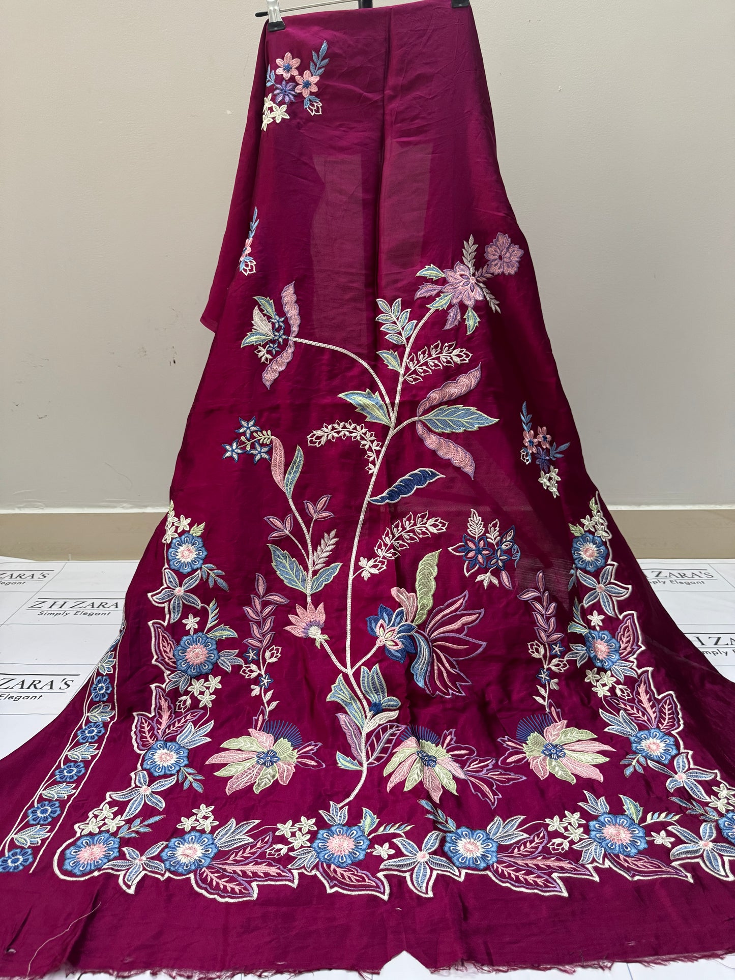 Magenta Royal Kaftan Shirt