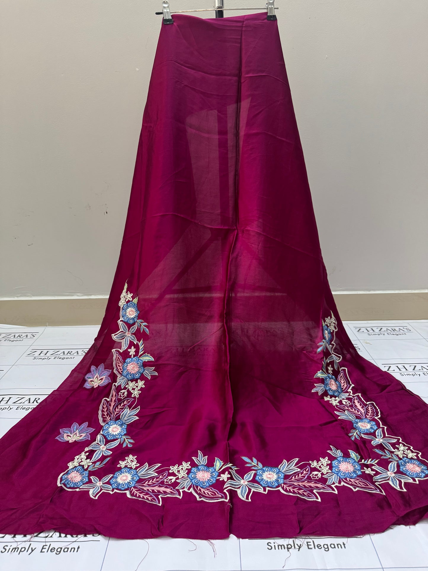 Magenta Royal Kaftan Shirt