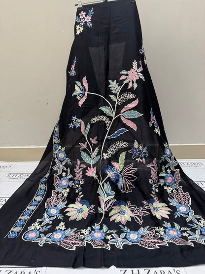 Black Royal Kaftan Shirt