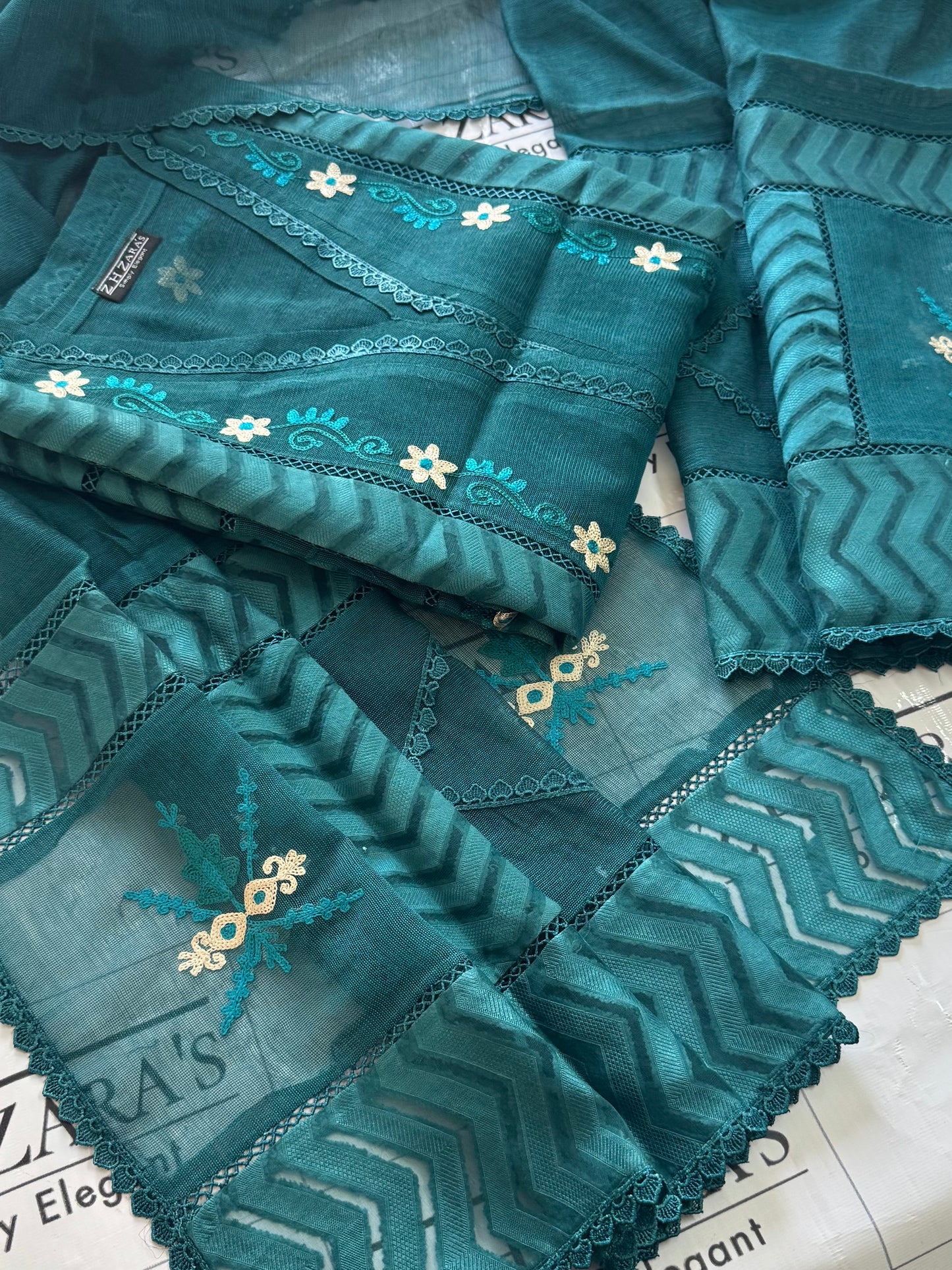 Peacock Green Marjan 2pc