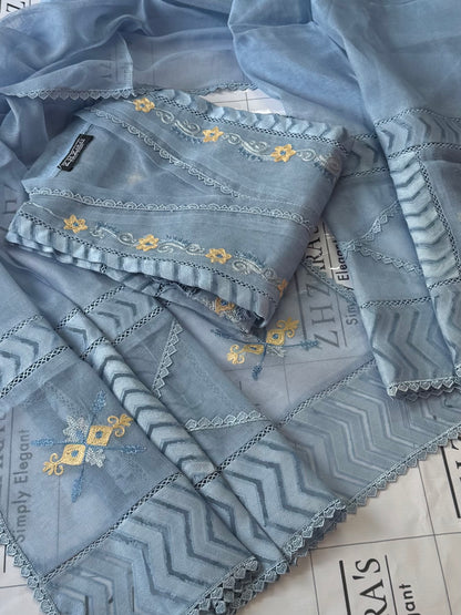 Ice Blue Marjan 2pc