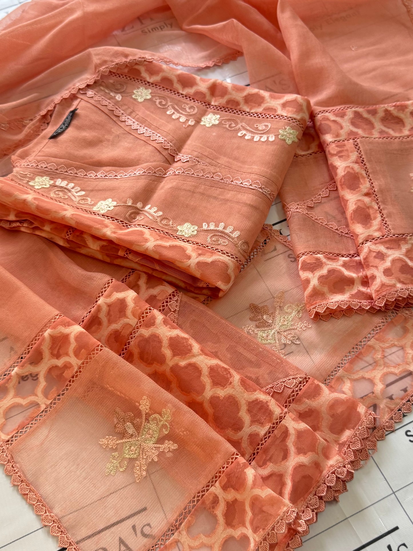 Peachy Pink Marjan 2pc
