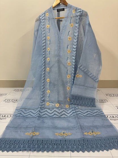 Ice Blue Marjan 2pc