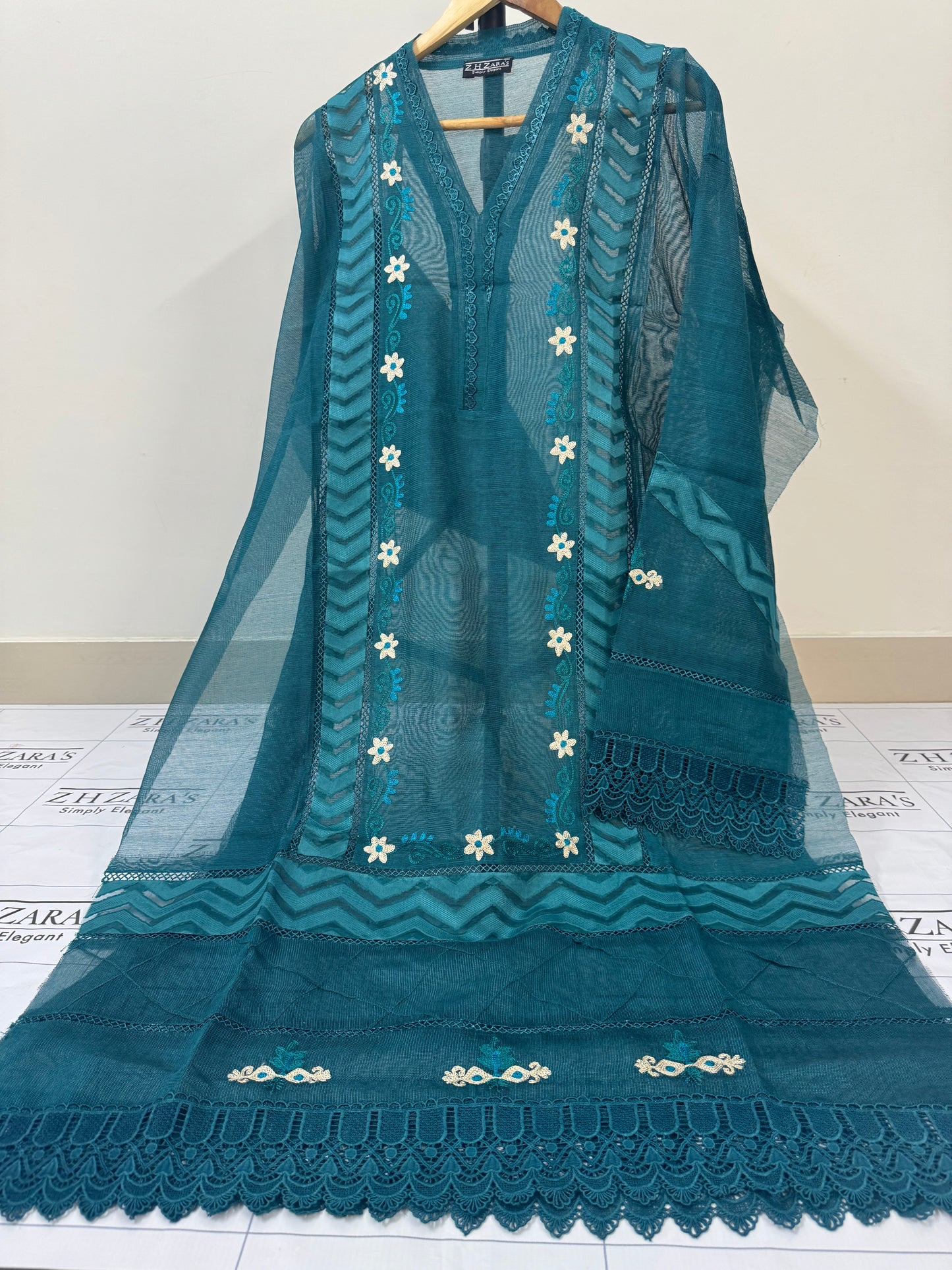 Peacock Green Marjan 2pc