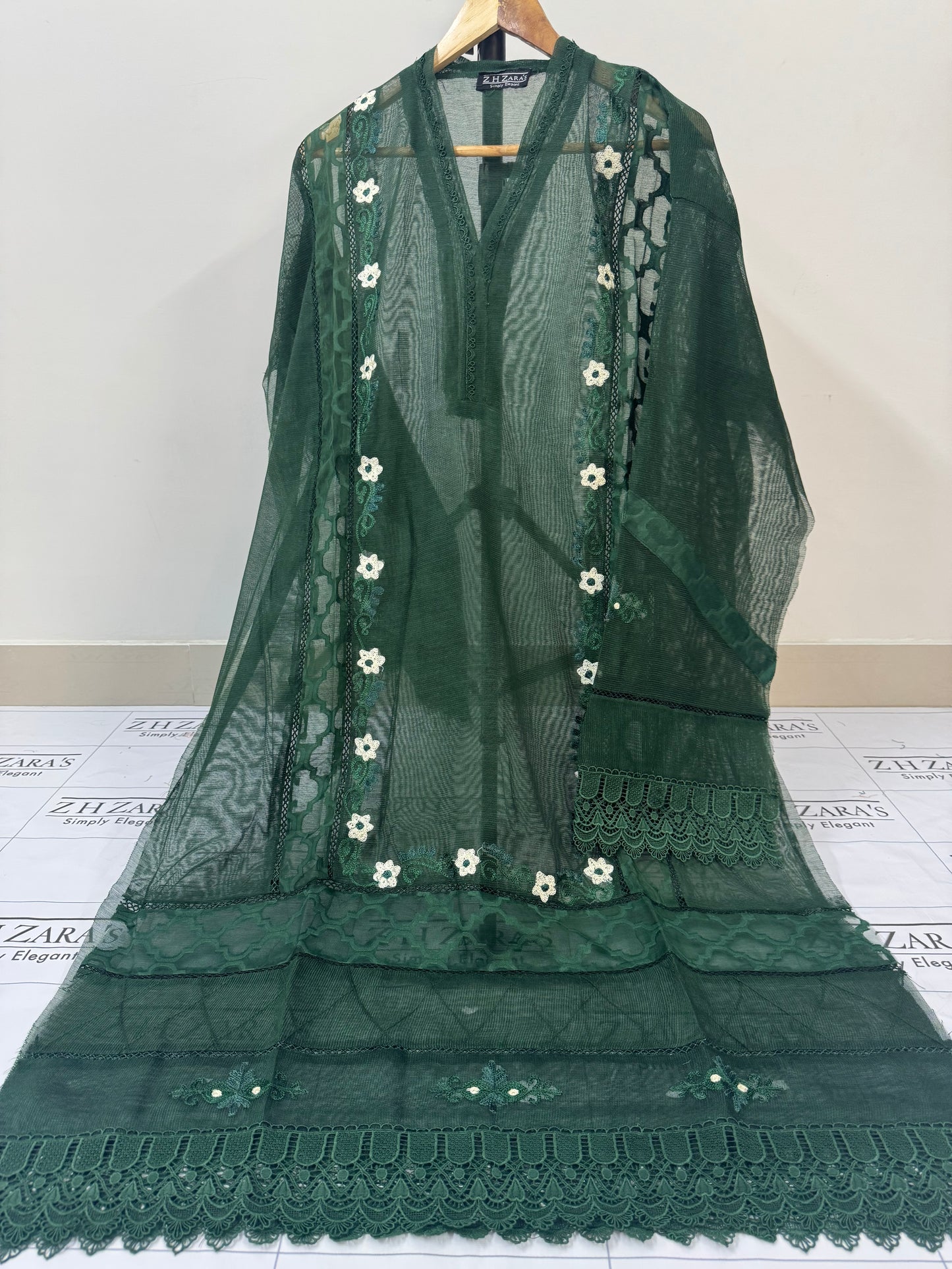 Bottle Green Marjan 2pc