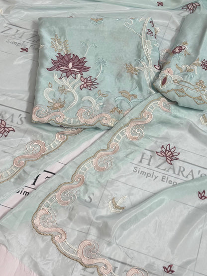 Aqua Kaftan 2pc