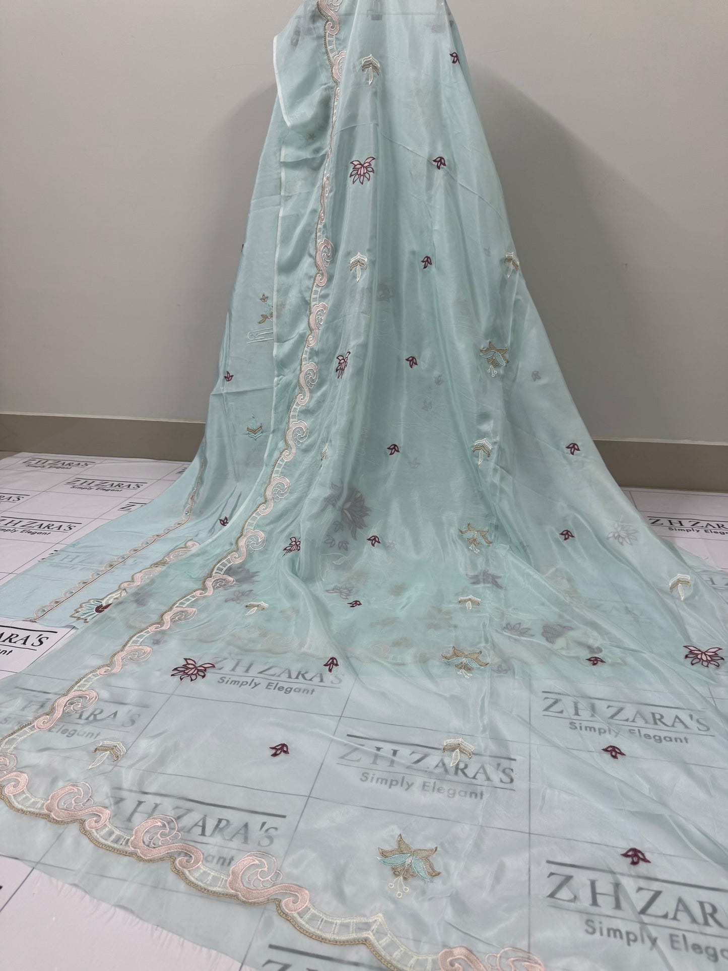 Aqua Kaftan 2pc