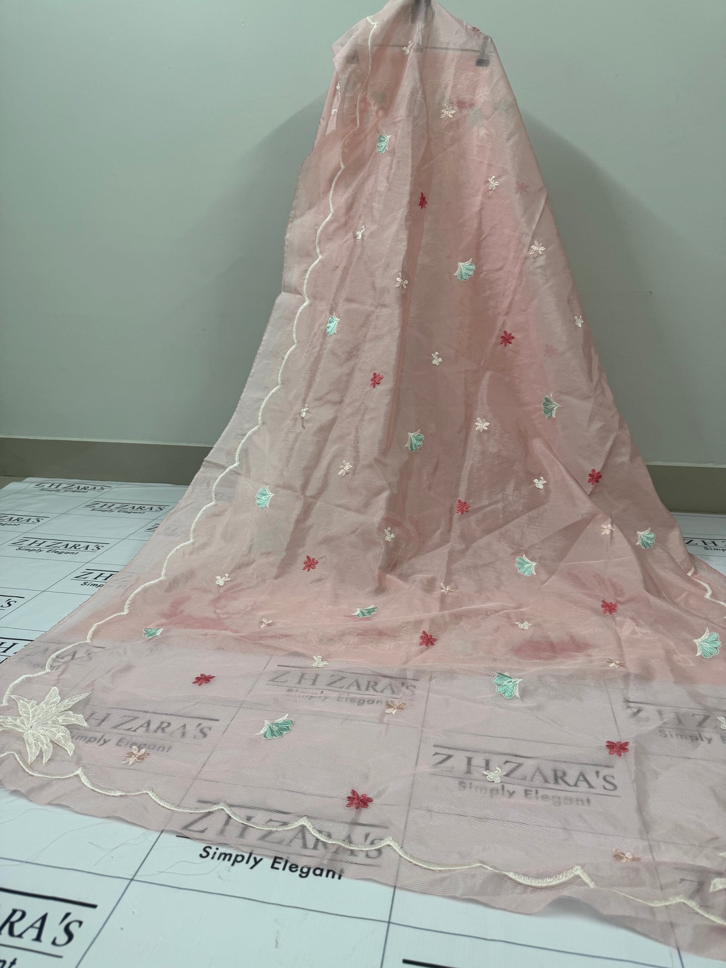 Peachy Pink Kaftan 2pc