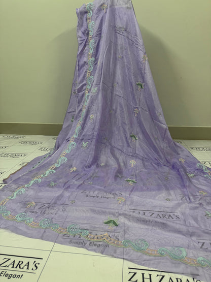 Lilac Purple Kaftan 2pc