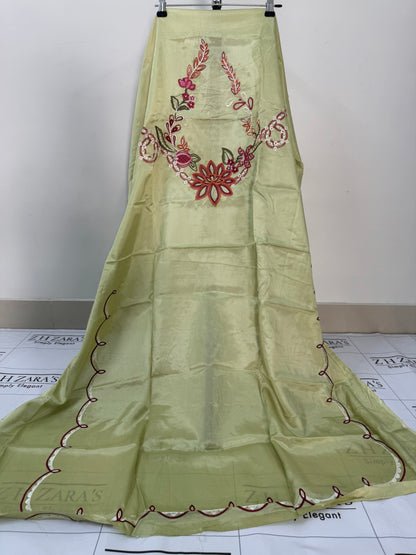 Pista Green Aizah Kaftan Shirt