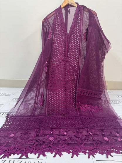 Magenta Petals 3pc