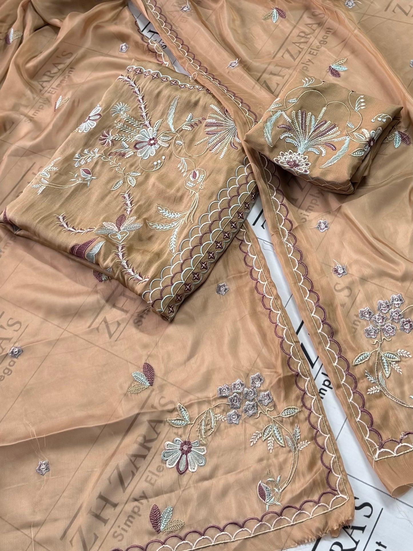 Coffee Kaftan 2pc