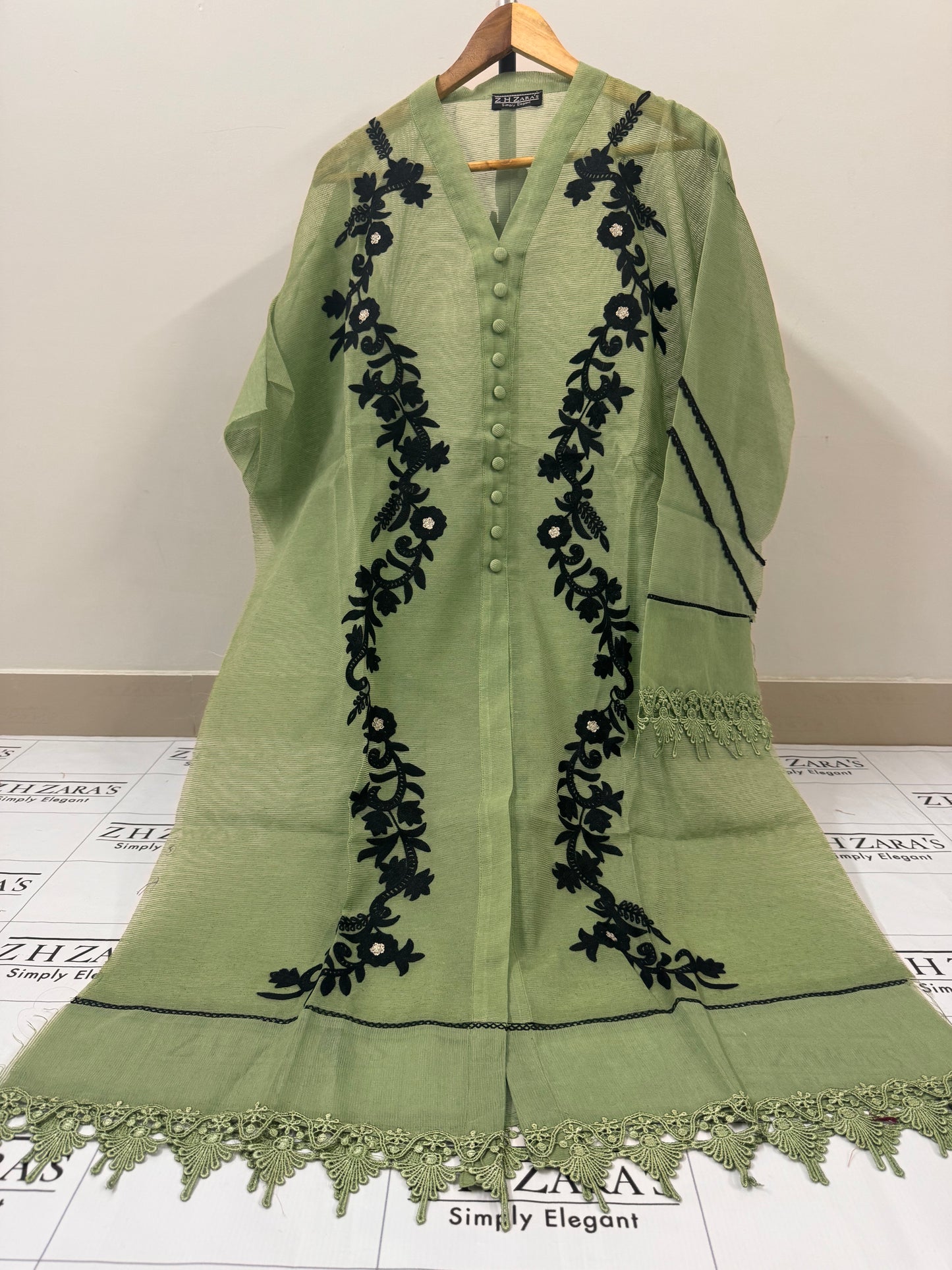 Olive Green Miraal 2pc