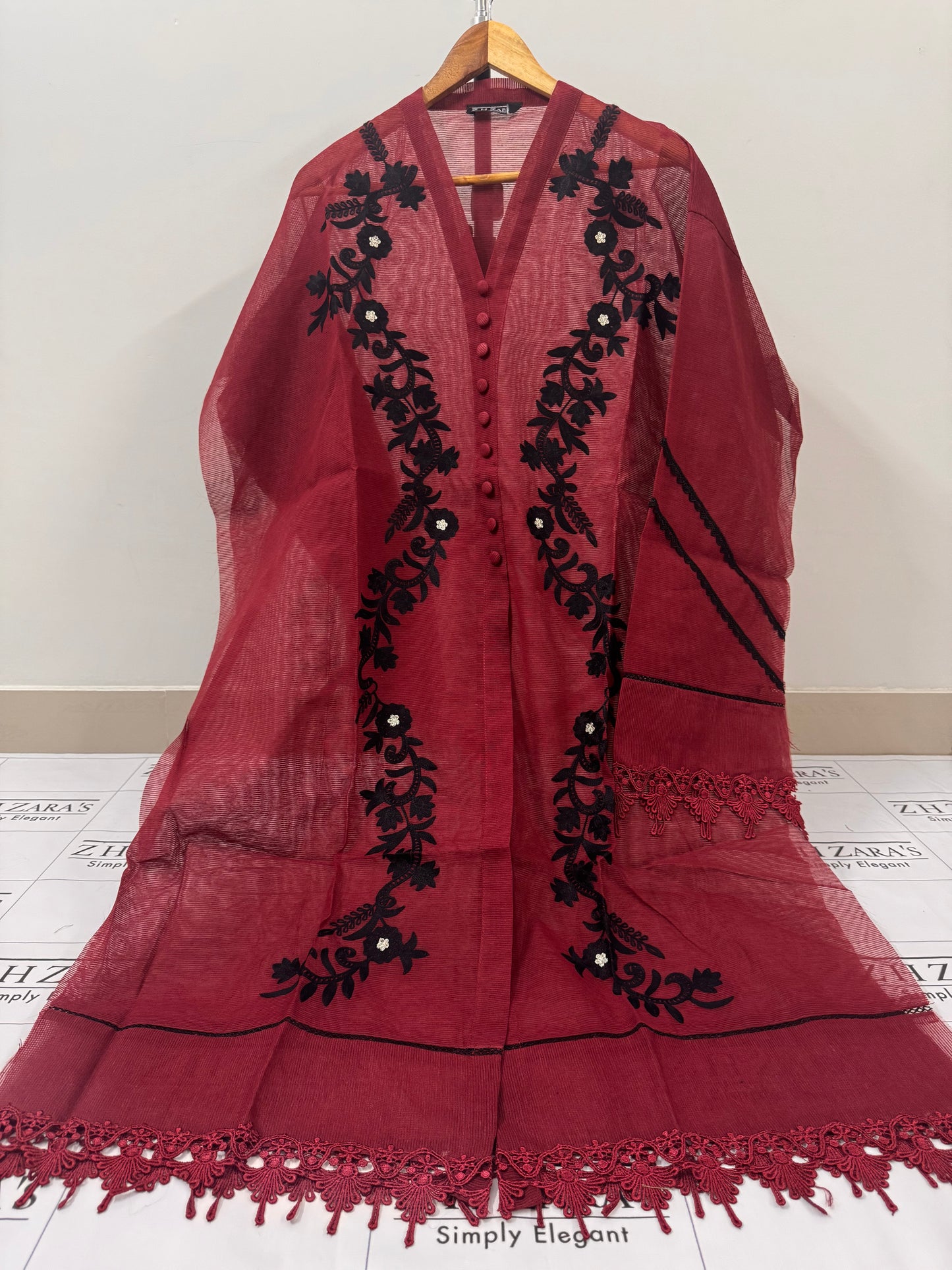 Maroon Miraal 2pc