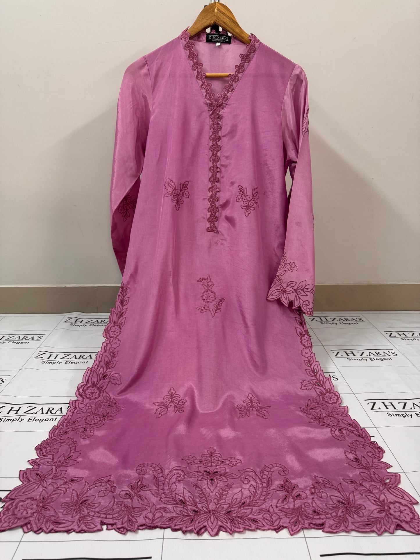 Blush Pink Maha Gul 3pc