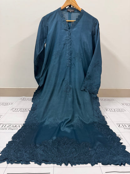 Zinc Blue Maha Gul 3pc