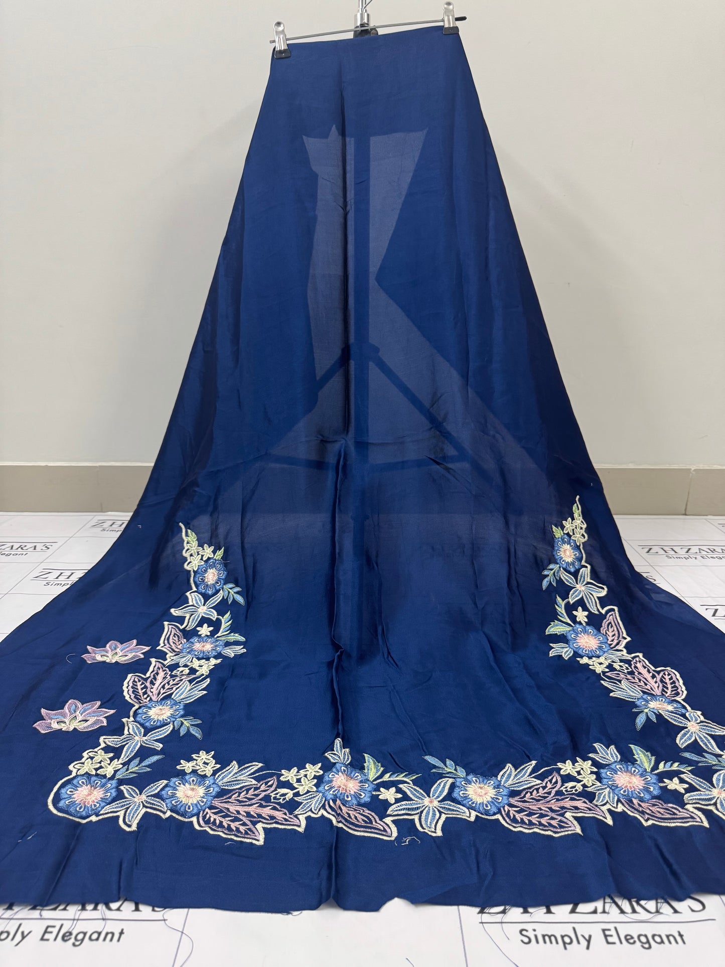 Navy Blue Royal Kaftan Shirt