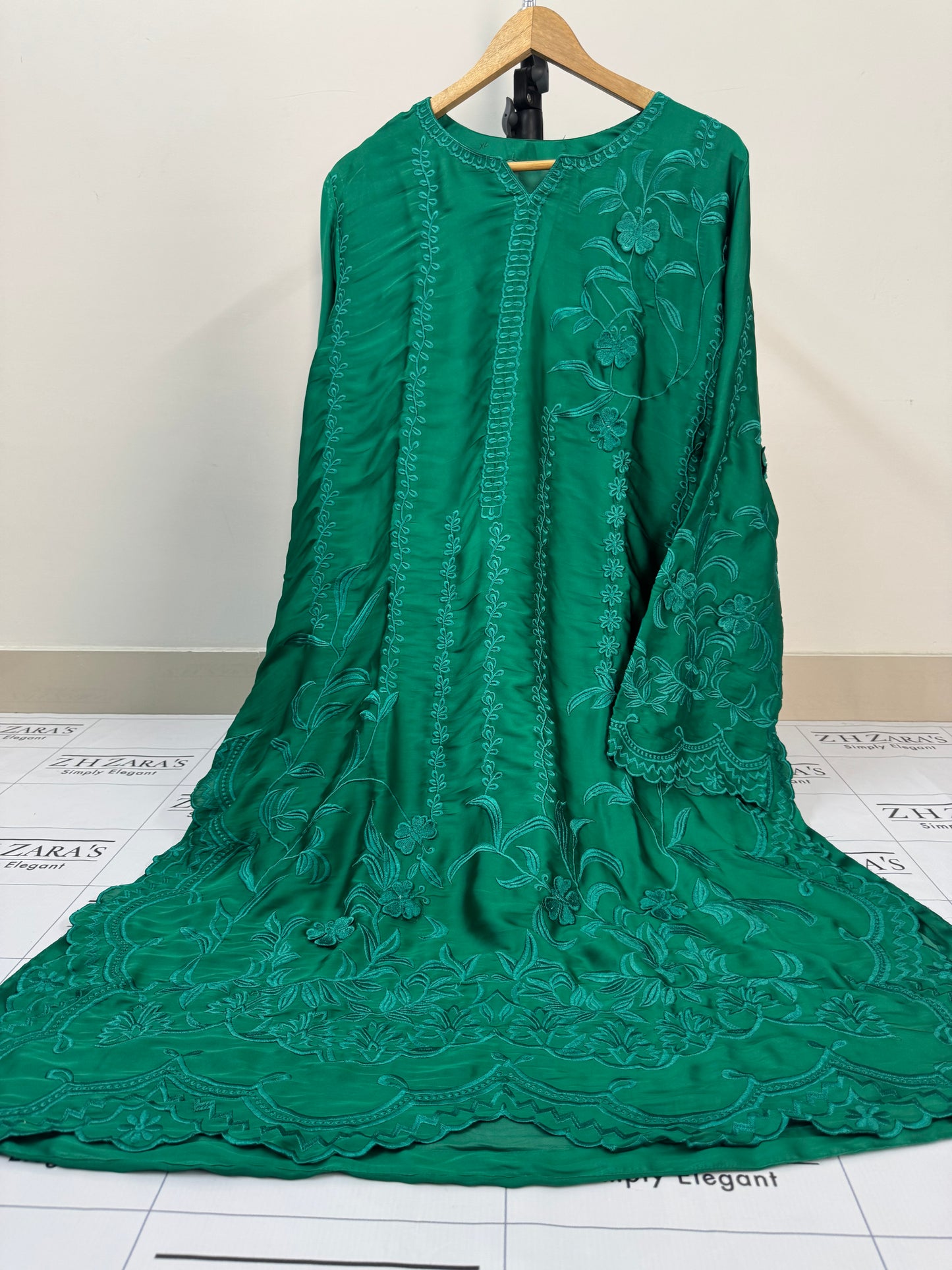 Emerald Green Gulnar 3pc