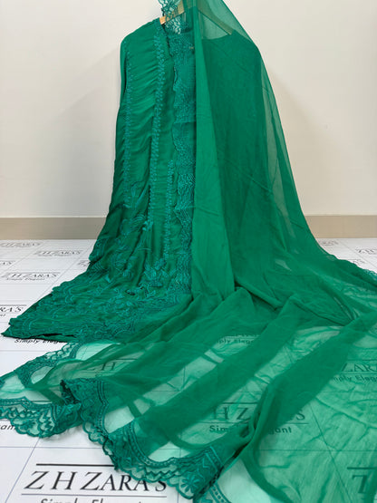 Emerald Green Gulnar 3pc