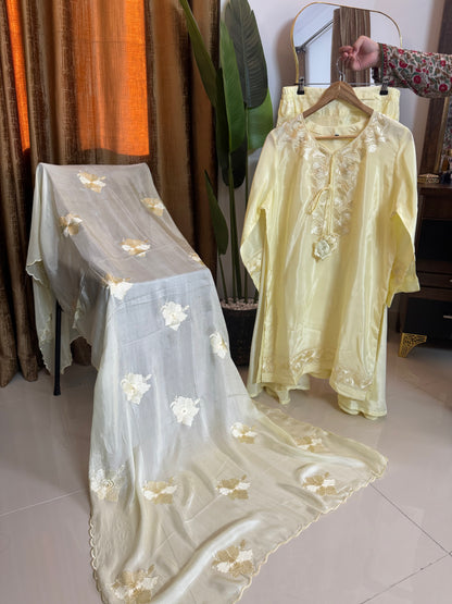 Butter Yellow Zarmina 3pc