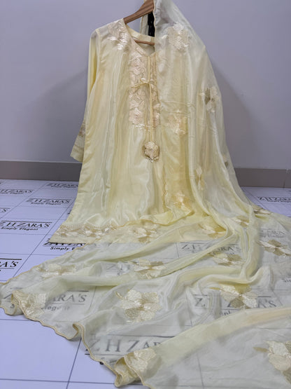 Butter Yellow Zarmina 3pc