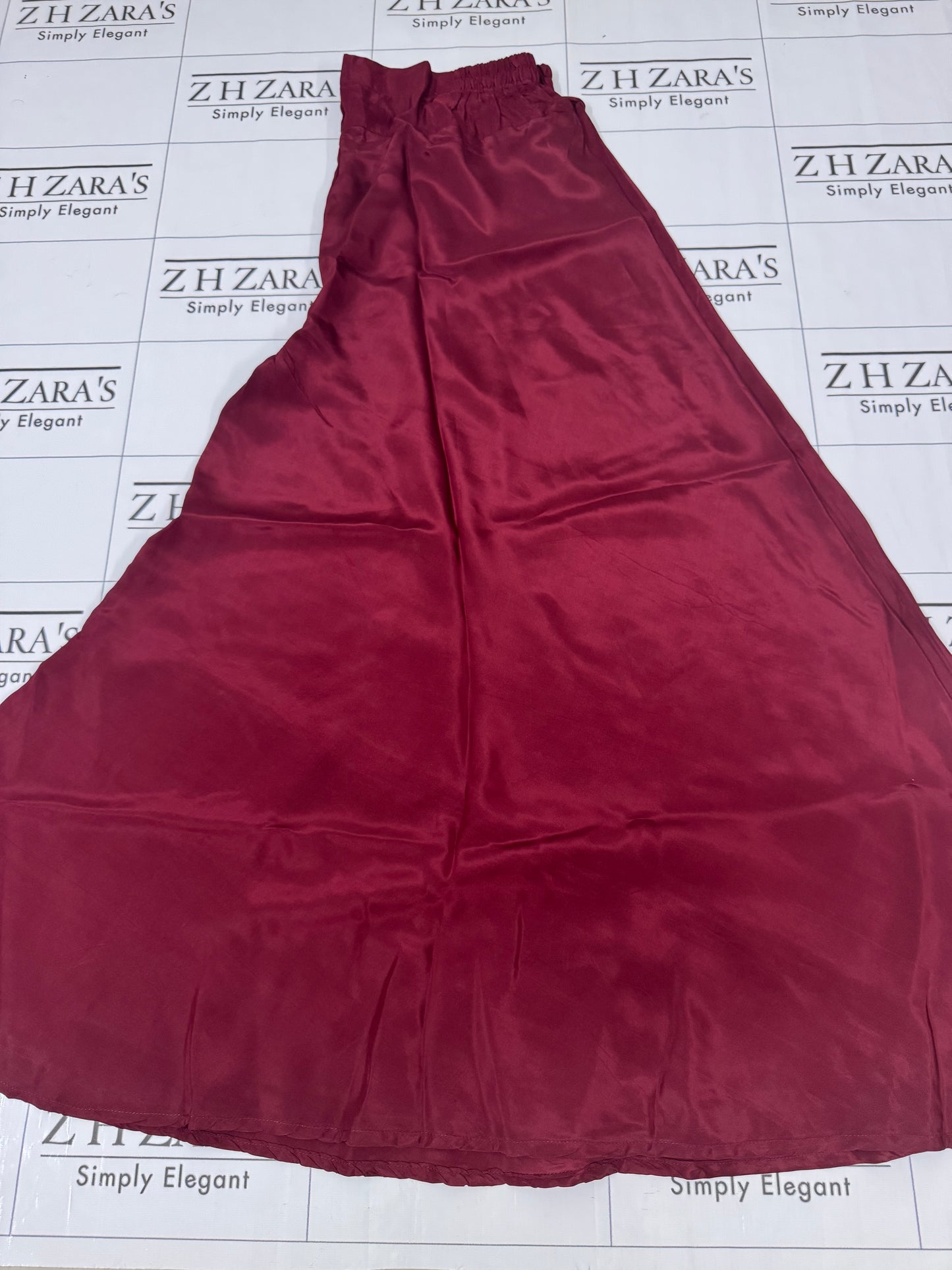 Deep Maroon Zarmina 3pc
