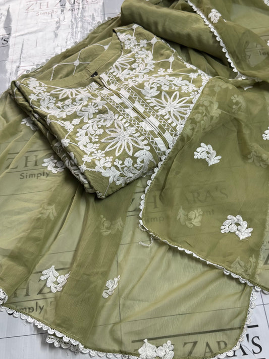 Apple Mint Green Laila 3pc