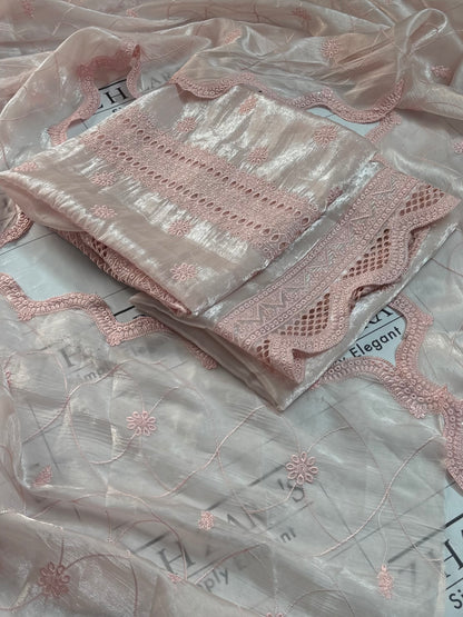 Soft Pink Laama Silk 2pc