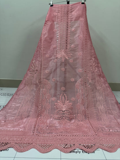 Peachy Pink Laama Silk 2pc
