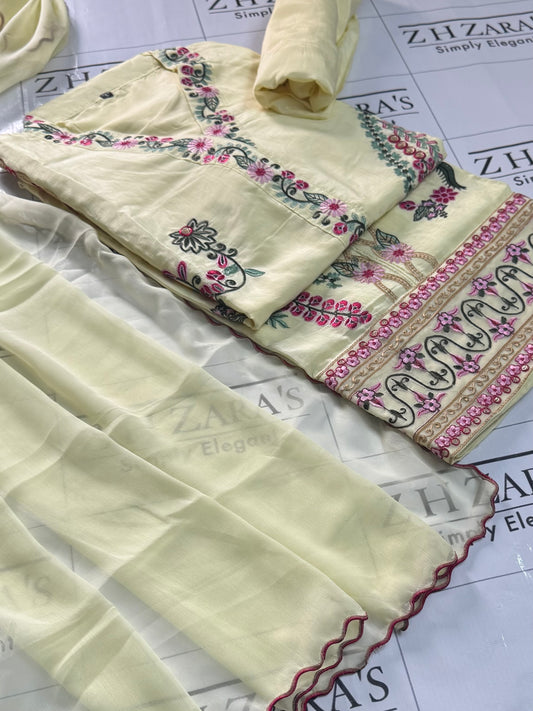 Butter Yellow Abeer 3pc