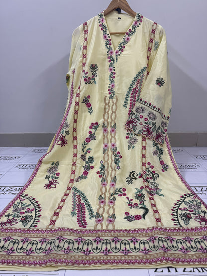 Butter Yellow Abeer 3pc