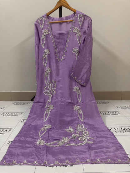 Lilac V Neck 3pc
