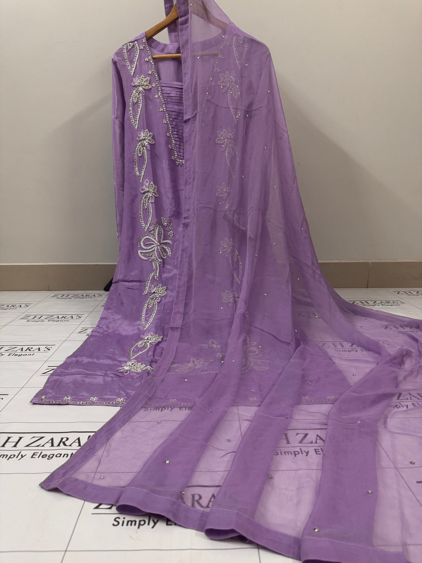 Lilac V Neck 3pc