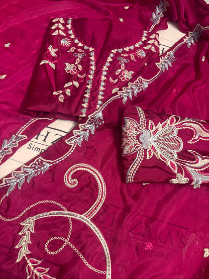 Hot Pink Kaftan 2pc