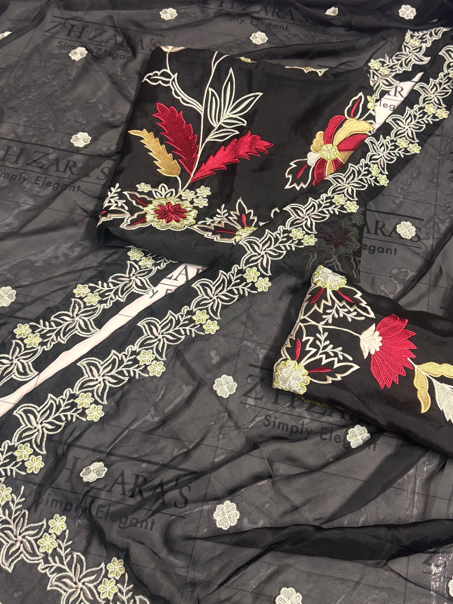 Black Kaftan 2pc
