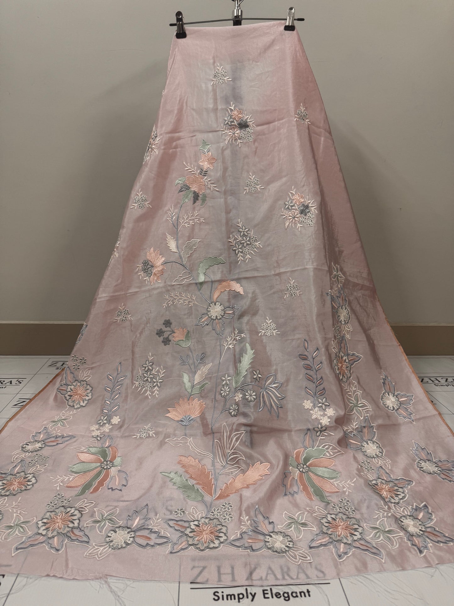 Soft Pink Kaftan 2pc
